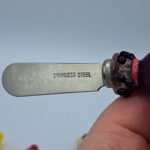 Vintage Resin Spreader Set - Coconut Base Mixed Fruit & Tropical Drink Spreaders - Picture 15 of 16